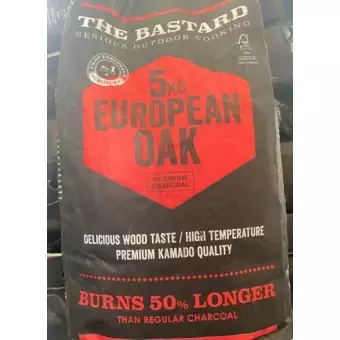 The Bastard houtskool 5kg eik