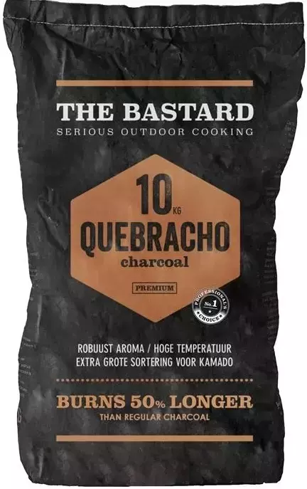 thebastard quebracho houtskool 10 kg