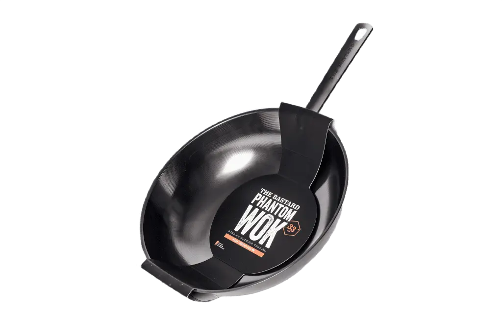 The Bastard Phantom Carbon Steel Wok met handvat, The Bastard, bbqkopen