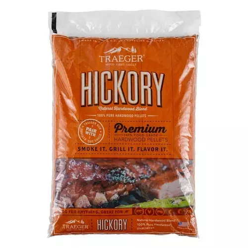 Treager Hickory pellets 9kg -bbqkopen.nl