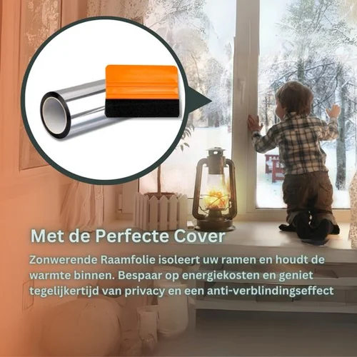 VERBO WINDOW PRIVACY FILM SILVER 60X200CM met de perfecte cover, verbo, bbqkopen.nl