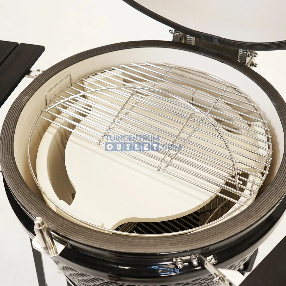 Volt! Industries Grenade Grill 24 Inch Set - RVS Rooster Open, Weber, BBQkopen