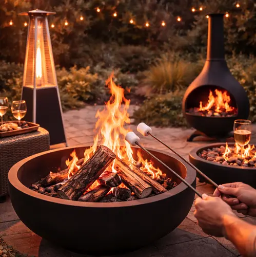 Vuur en terrasverwarming