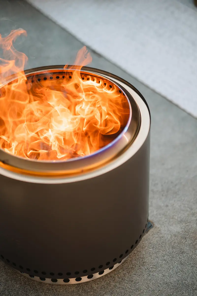 Vuurkorf bonfire d49.5cm zwart detail, Solo Stove, bbqkopen