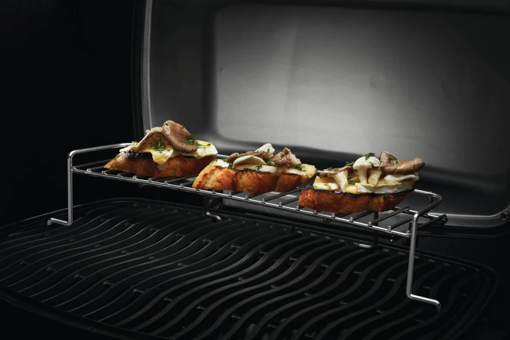 Warmhoudrooster voor PRO285 met gerecht, Napoleon, BBQkopen