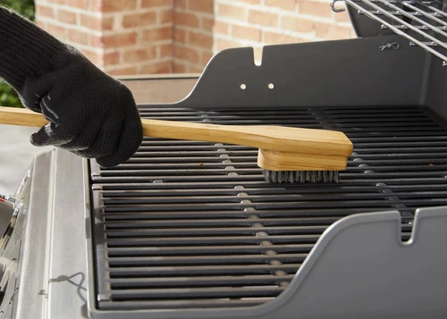 Weber® Bamboe Grillborstel (46 cm) - Sfeerbeeld, Weber, BBQkopen