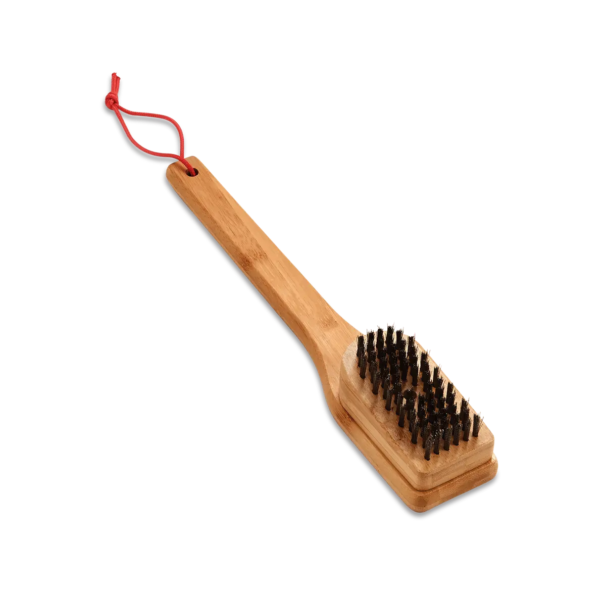 Weber® Bamboegrillborstel (30 cm), Schuin rechts, Weber, BBQkopen