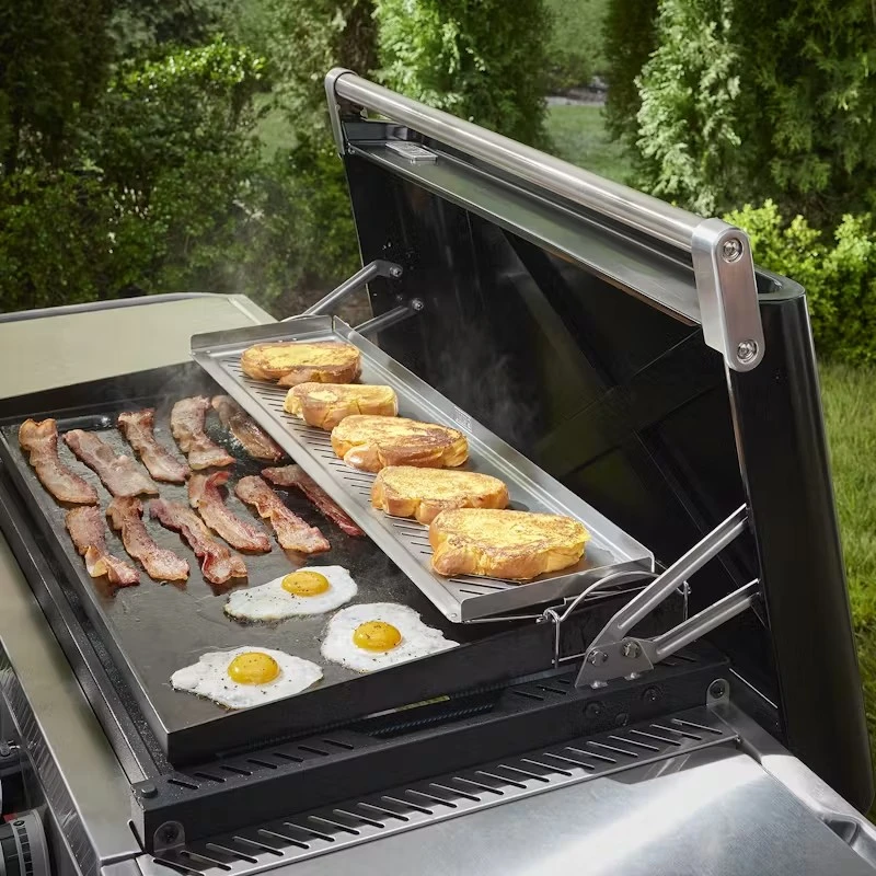 Weber Dual Level Warming Rack - Sfeerbeeld, Weber, BBQkopen