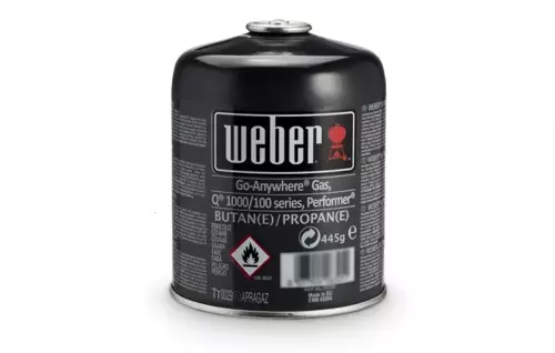 Weber Gasbusje 445 gram Butaan Propaan BBQ Gas