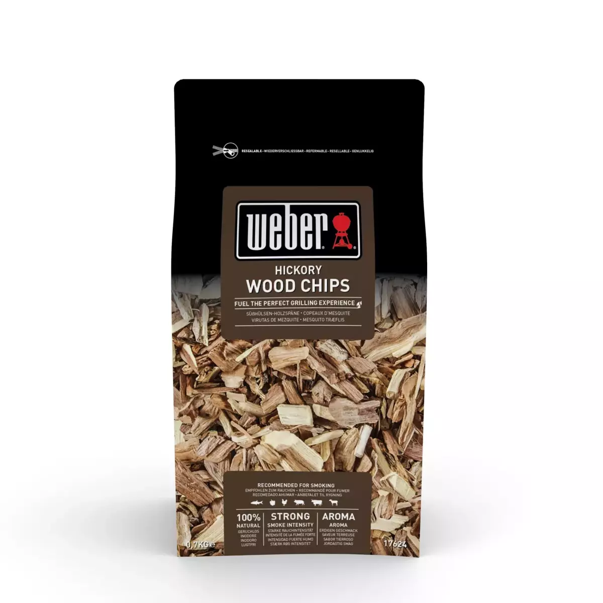 Weber Houtsnippers 0,7 kg Hickory Wood Chips BBQ