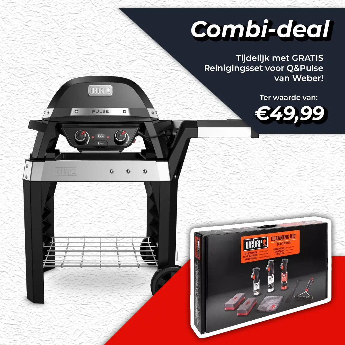 Weber Pulse 2000 met Stand