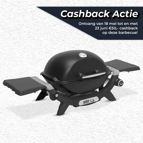 Weber Q 1200N Gas BBQ Barbecue Q1200N Zwart Black