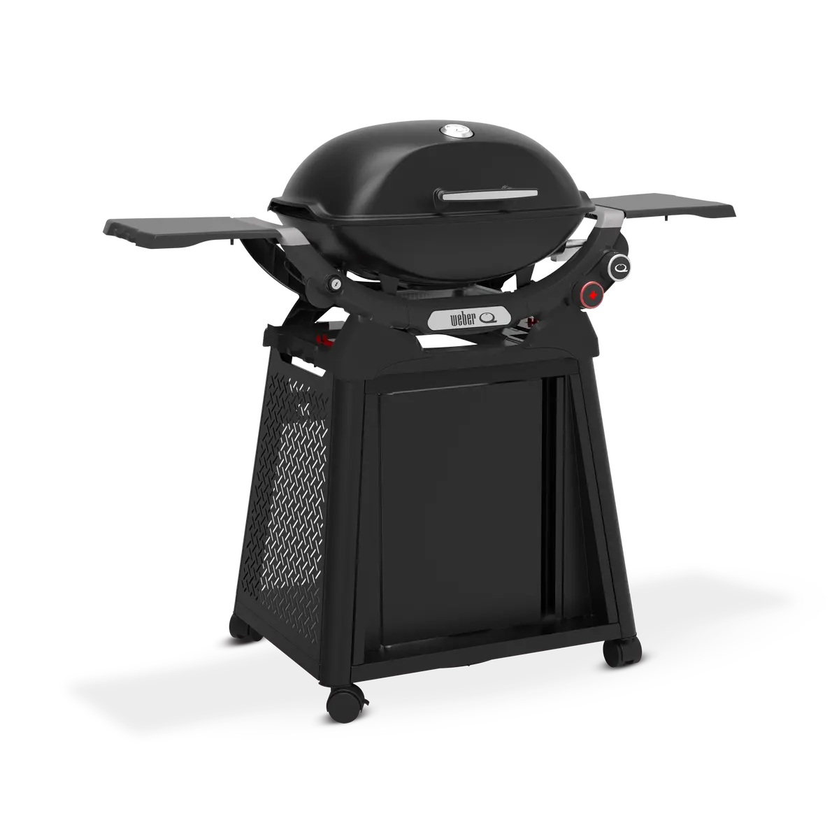 Weber Q2800N+ with Permanent Cart - Zijkant, Weber, BBQkopen