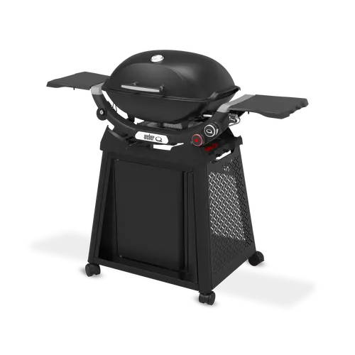 Weber Q2800N+ with Permanent Cart - Zijkant, Weber, BBQkopen