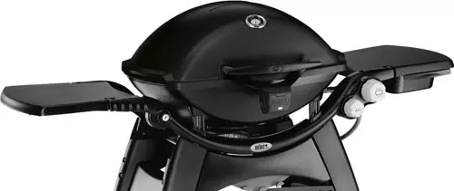 Weber Q3200 station - Zwart www.bbqkopen.nl