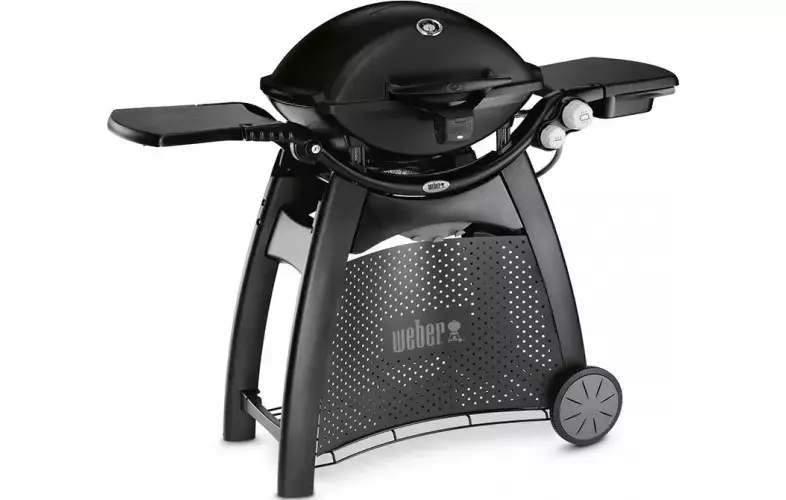 Weber Q3200 station - Zwart www.bbqkopen.nl