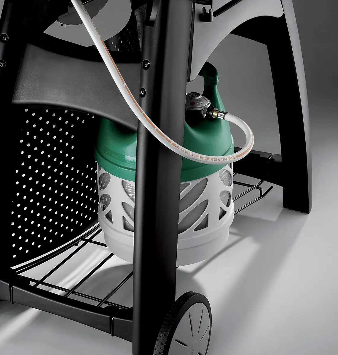 Weber® Q3200 Station Black, Weber® Q3200 Station Black, Vetopvangbak, Gasfles, Weber, BBQkopen Weber, BBQkopen