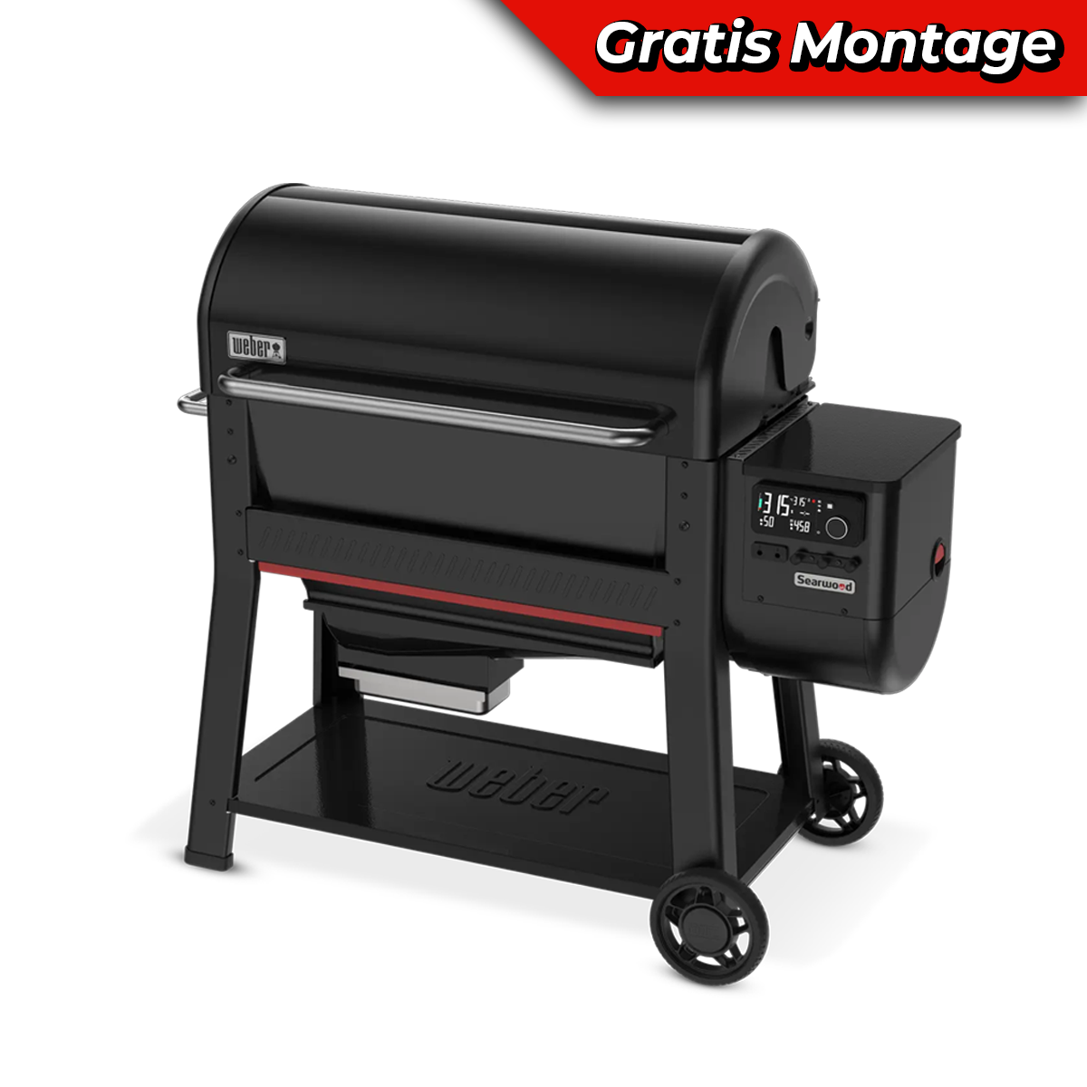 Weber Searwood XL 600 Pellet BBQ Barbecue Grill Smoker - afbeelding 1