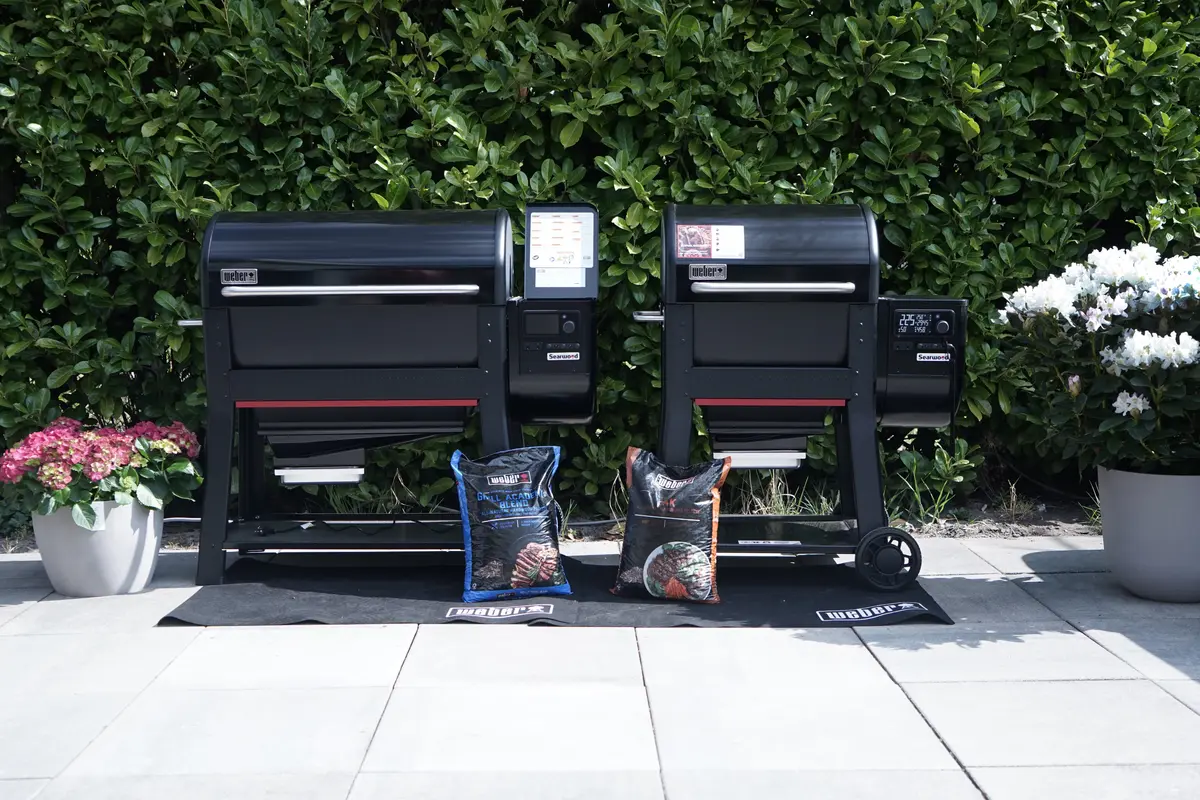 Weber Searwood XL 600 Pellet Grill - Sfeerbeeld, Weber, BBQkopen