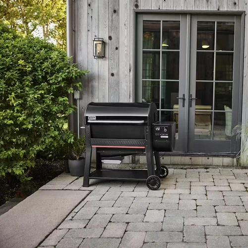 Weber Searwood XL 600 Pellet Grill - Sfeerbeeld, Weber, BBQkopen