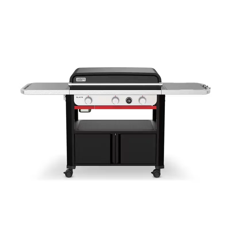 Plancha 76cm black, Weber, BBQkopen