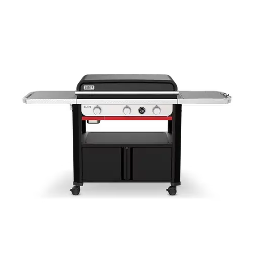 Plancha 76cm black, Weber, BBQkopen