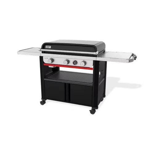 Plancha 76cm black, Weber, BBQkopen