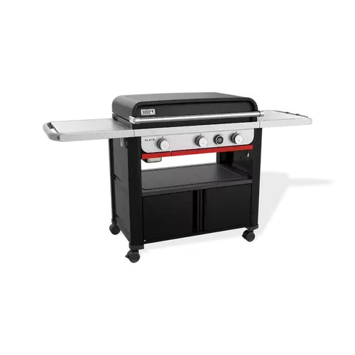 Plancha 76cm black, Weber, BBQkopen