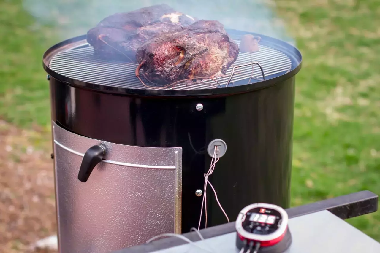 Stout Elasticiteit kopiëren Weber Smokey Mountain Cooker Ø 57 cm - BBQkopen | Weber, Boretti, Bastard &  Kamado Joe