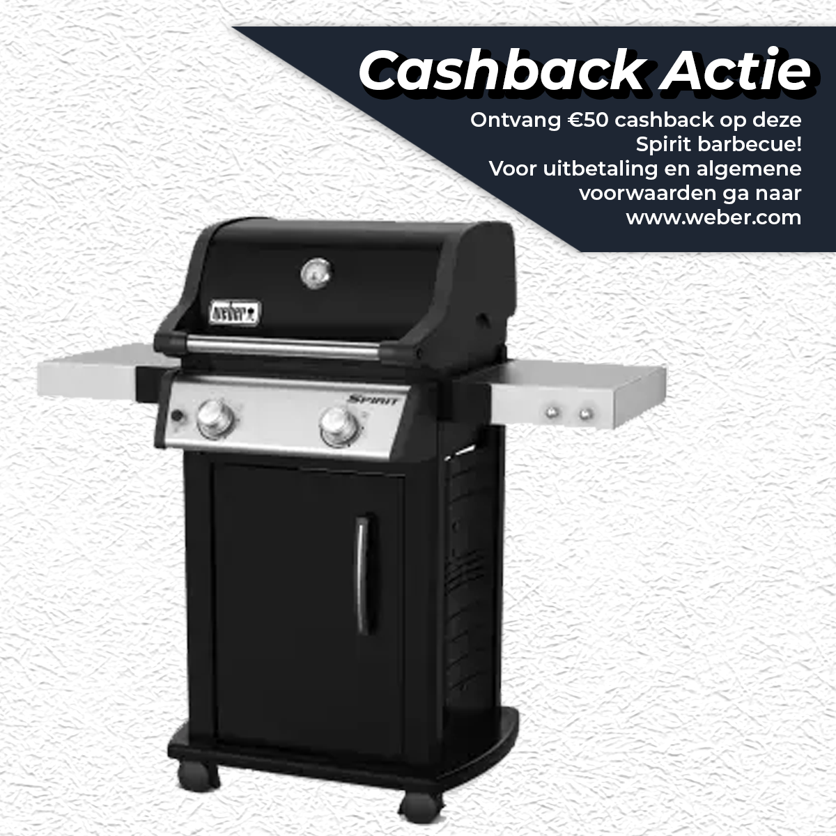 Weber Spirit e-215 gbs - zwart - afbeelding 1