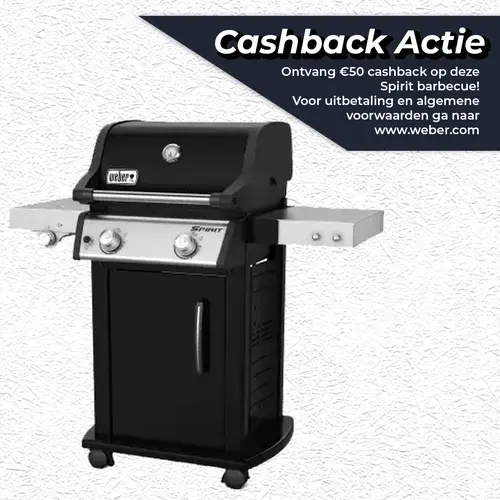 Weber Spirit e-225 gbs -zwart - afbeelding 1