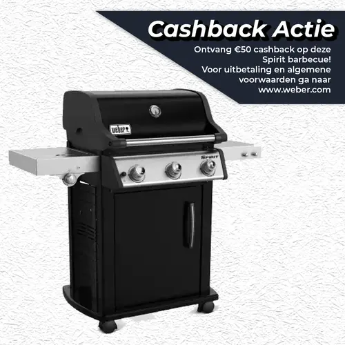 Weber Spirit e-325 gbs -zwart - afbeelding 4