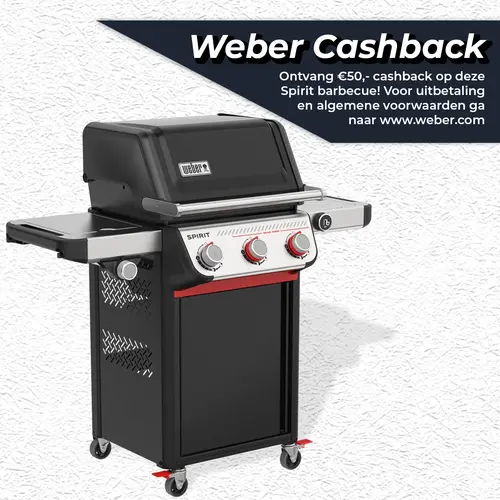 Weber Spirit EP-335 Gasbarbecue Gas BBQ EP335 Barbecue Zwart GBS - afbeelding 1
