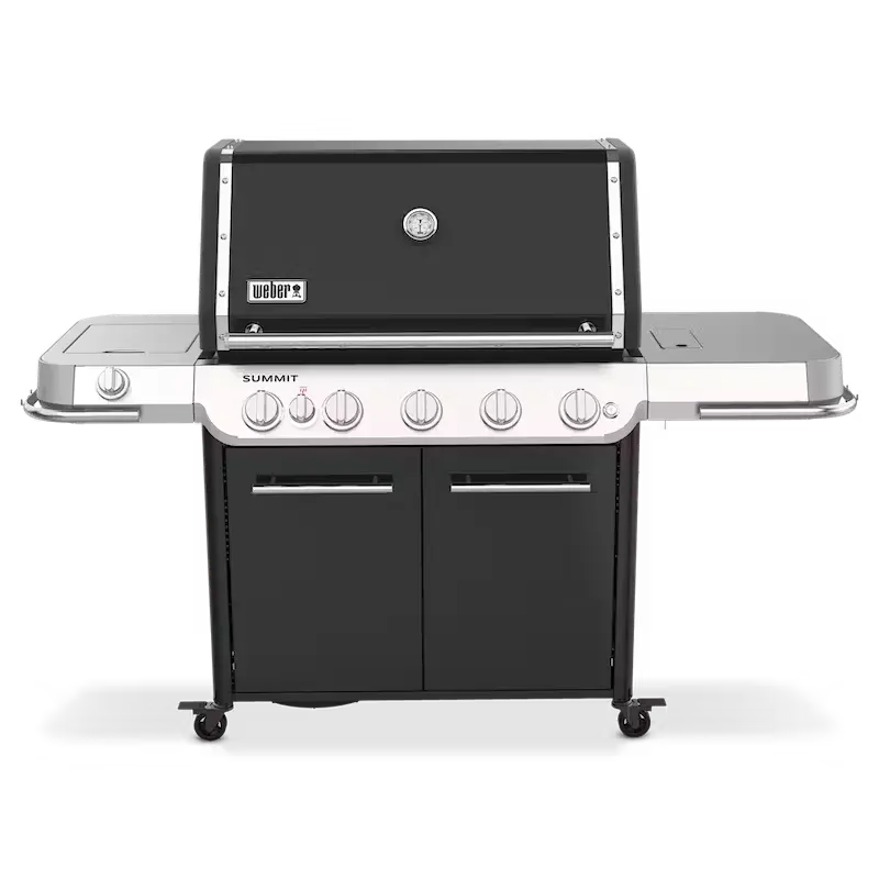 Summit FS38 E-gasbarbecue, Weber, BBQkopen