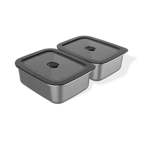 Weber Works Prep Containers Set van 2 Voorbereidingsbak BBQ Voorraadbak