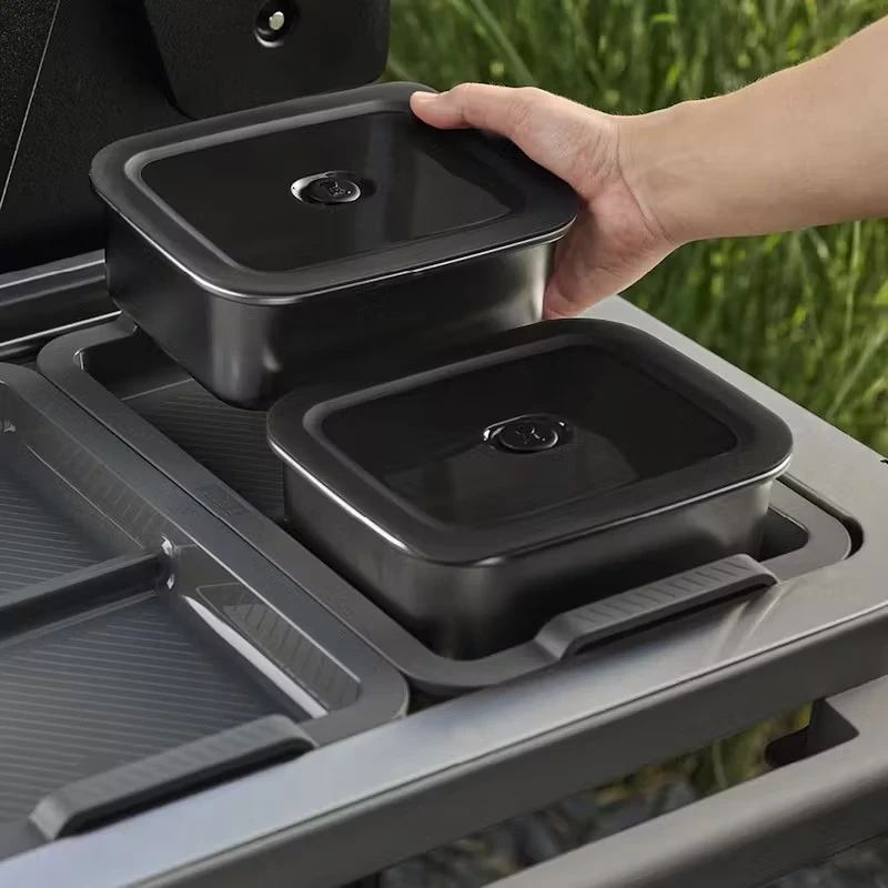 Weber Works Prep Containers Set van 2 - Sfeerbeeld, Weber, BBQkopen